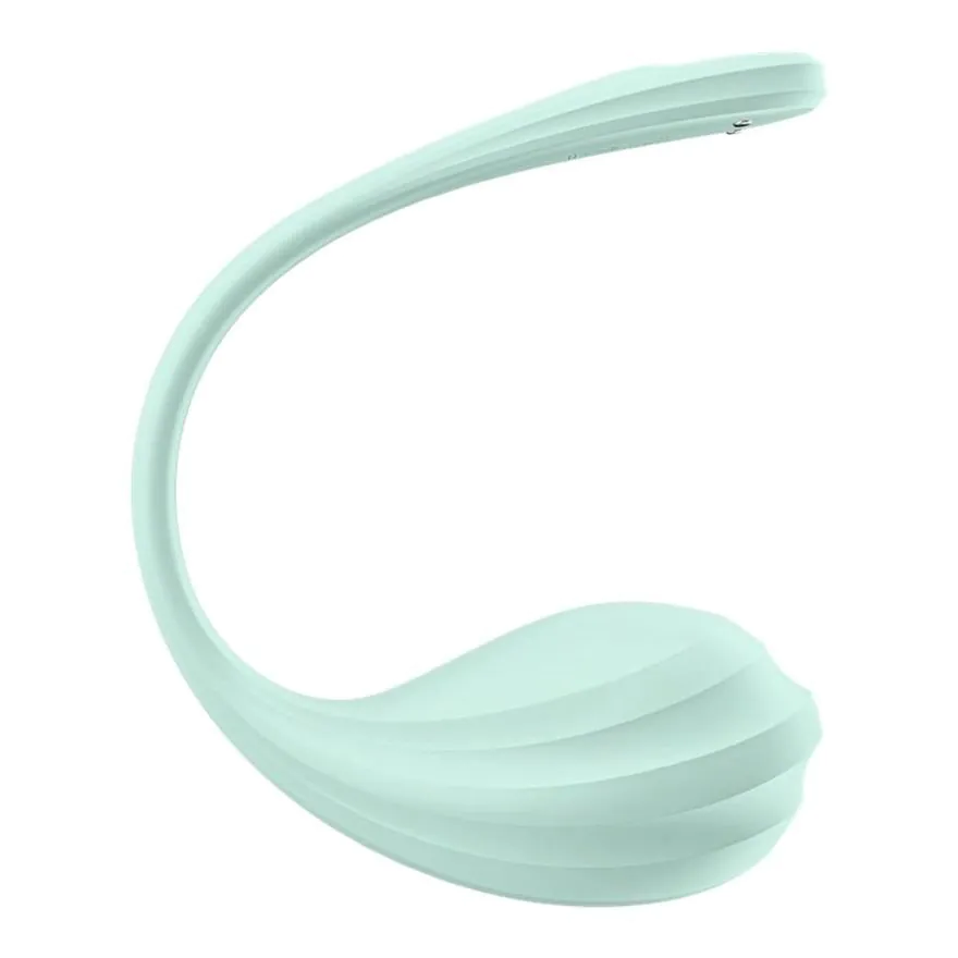 Satisfyer Smooth Petal mint vibrerende æg