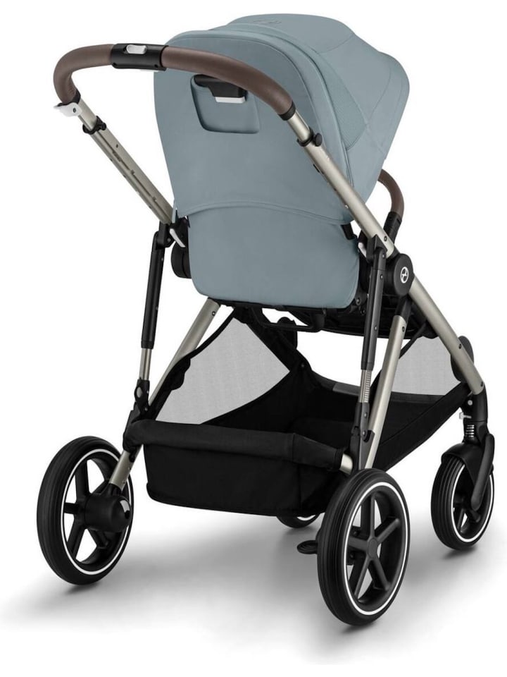 Cybex Cybex Gazelle S Kinderwagen - Farbe: Stormy Blue / Gestell Taupe günstig kaufen onesize
