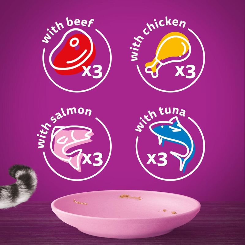 Jumbopack Whiskas Junior Frischebeutel 96 x 85 g