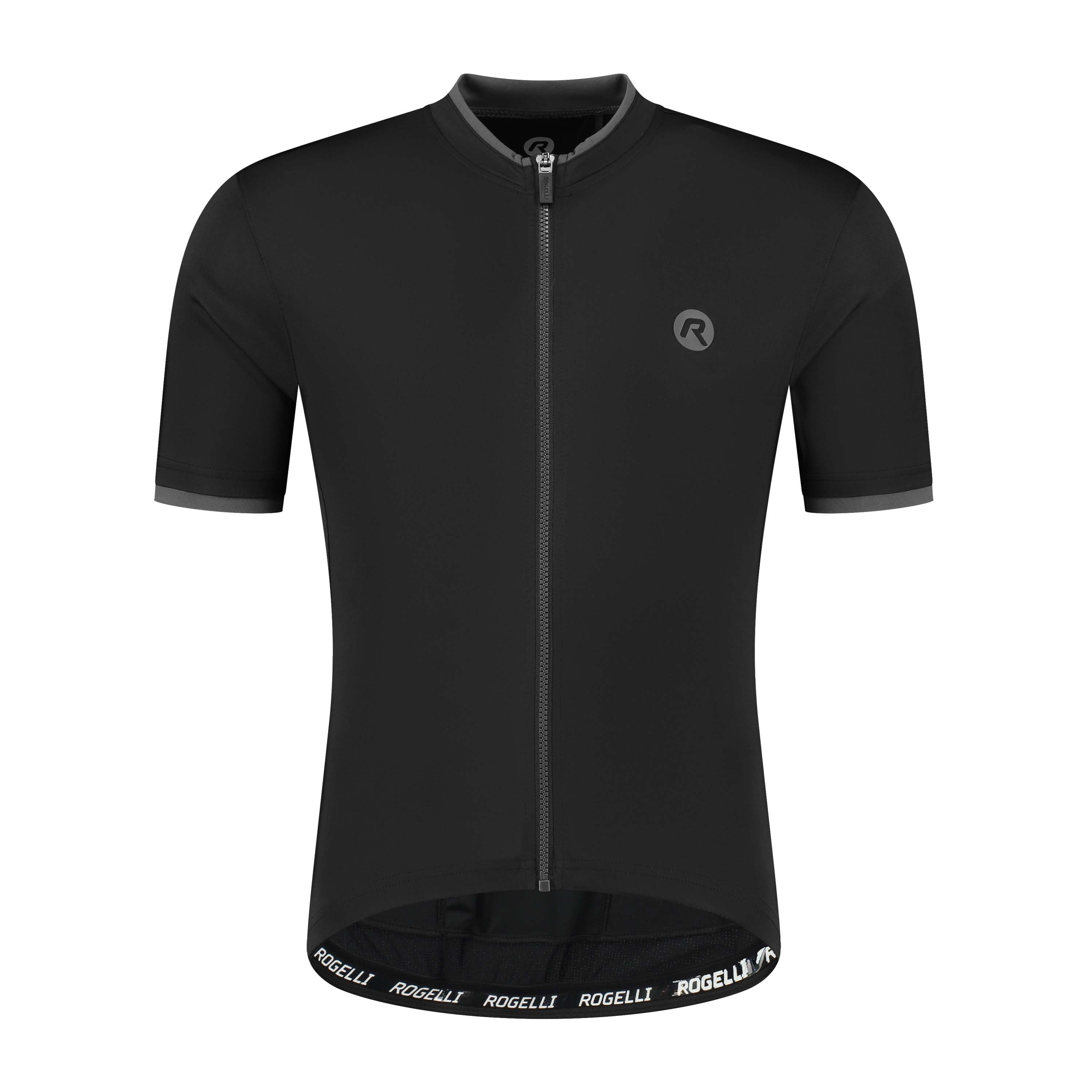 Rogelli Essential Black Herren Radtrikot