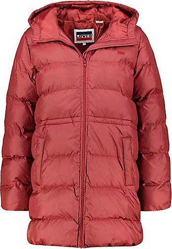 Levi's Damen Steppjacke mit Kapuze HOODED MIDI SYRAH