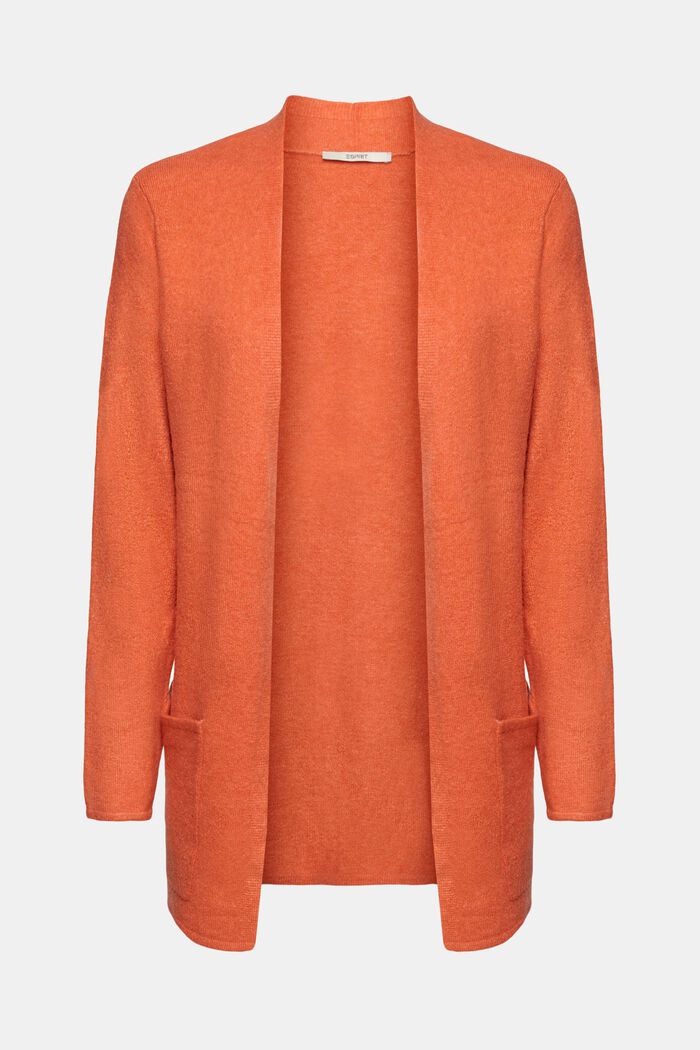 Feinstrick-Cardigan aus Wollmix