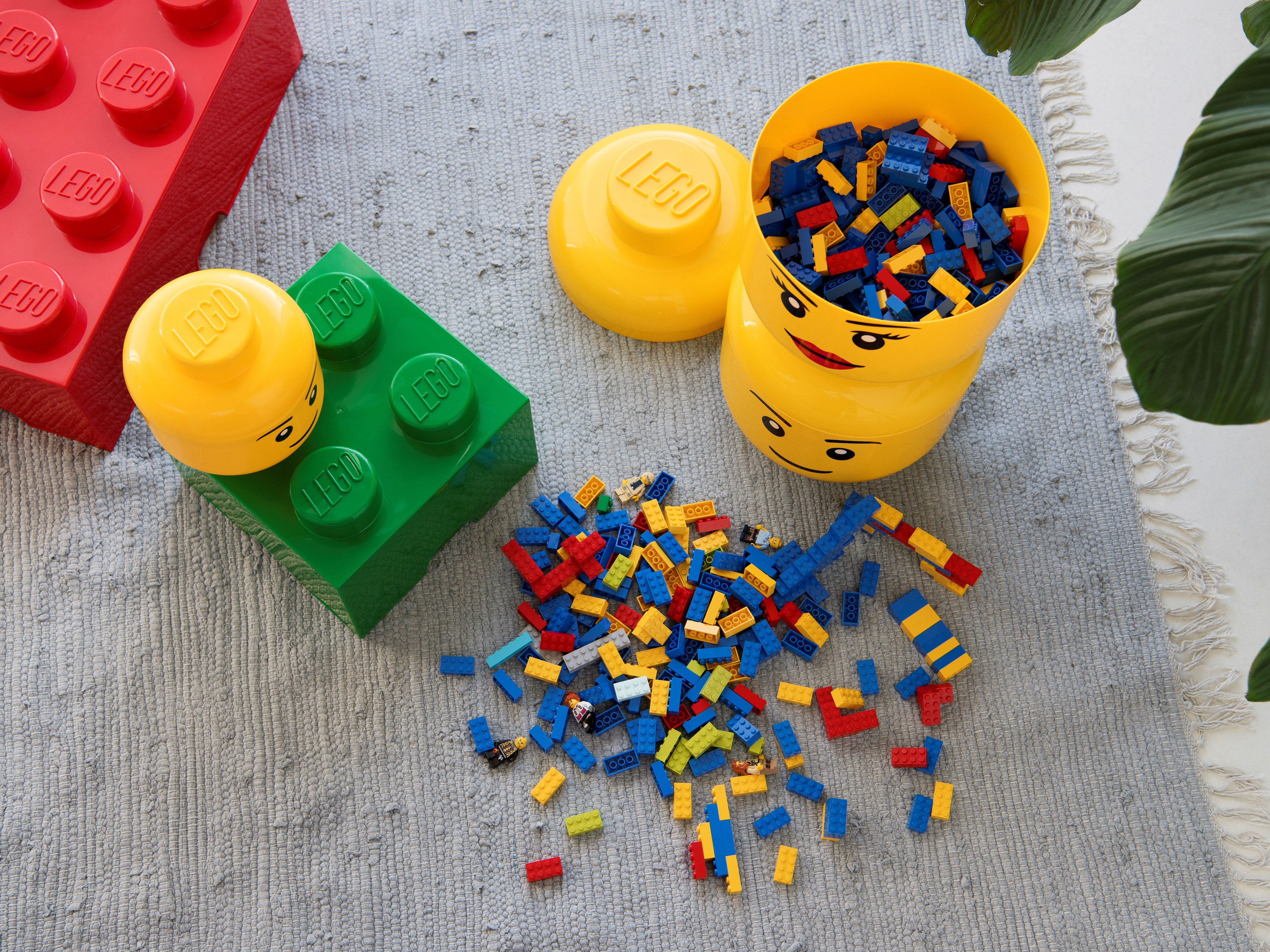 LEGO® Jungenkopf – Große Aufbewahrungsbox 5005528