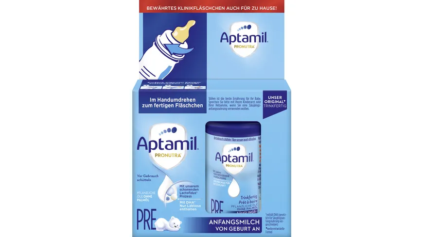 Aptamil Pronutra Anfangsmilch Pre 2x90ml trinkfertig 180 ml