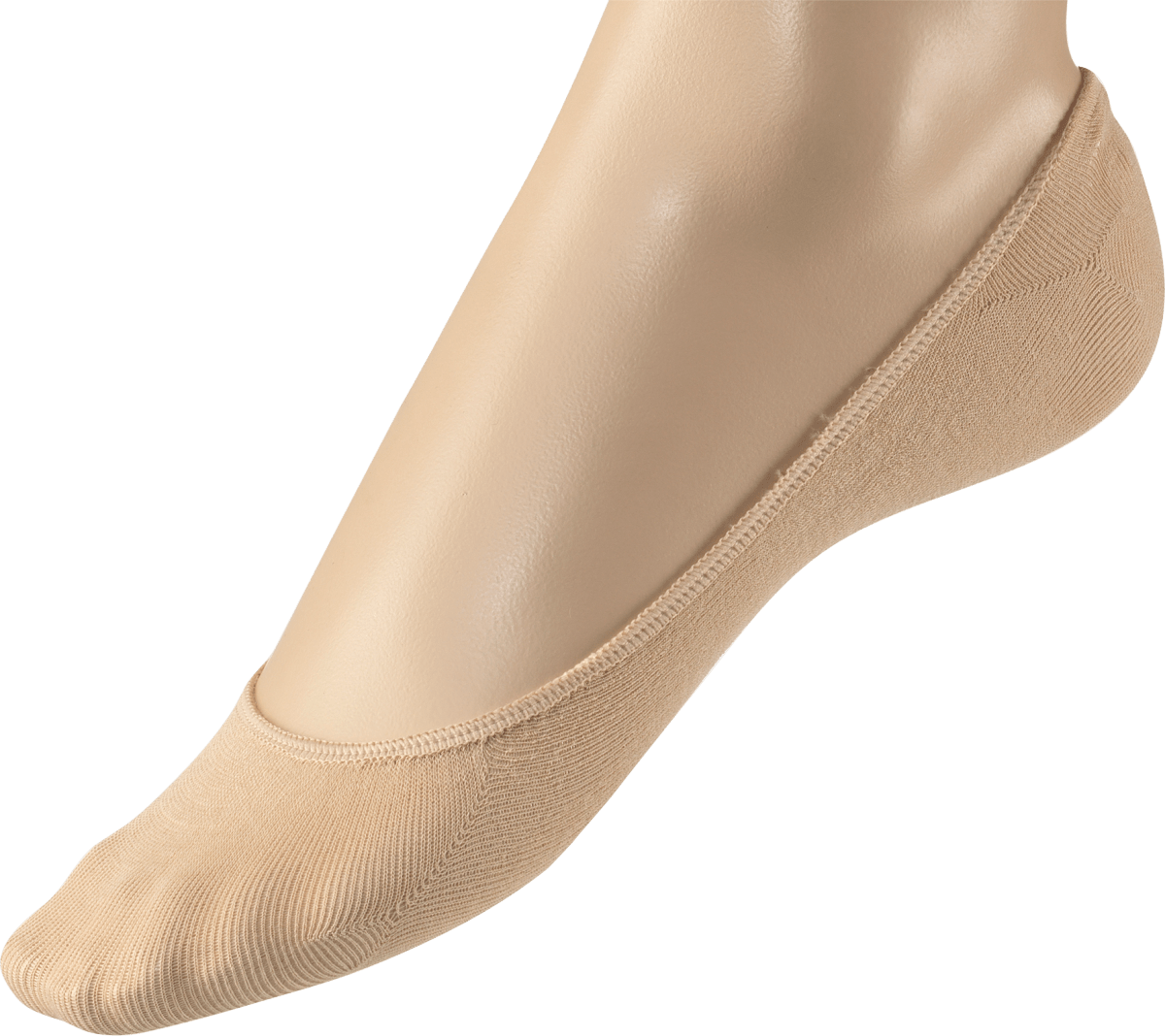 Füßlinge mit Fersen-ABS, Gr. 39-42, beige, 1 St