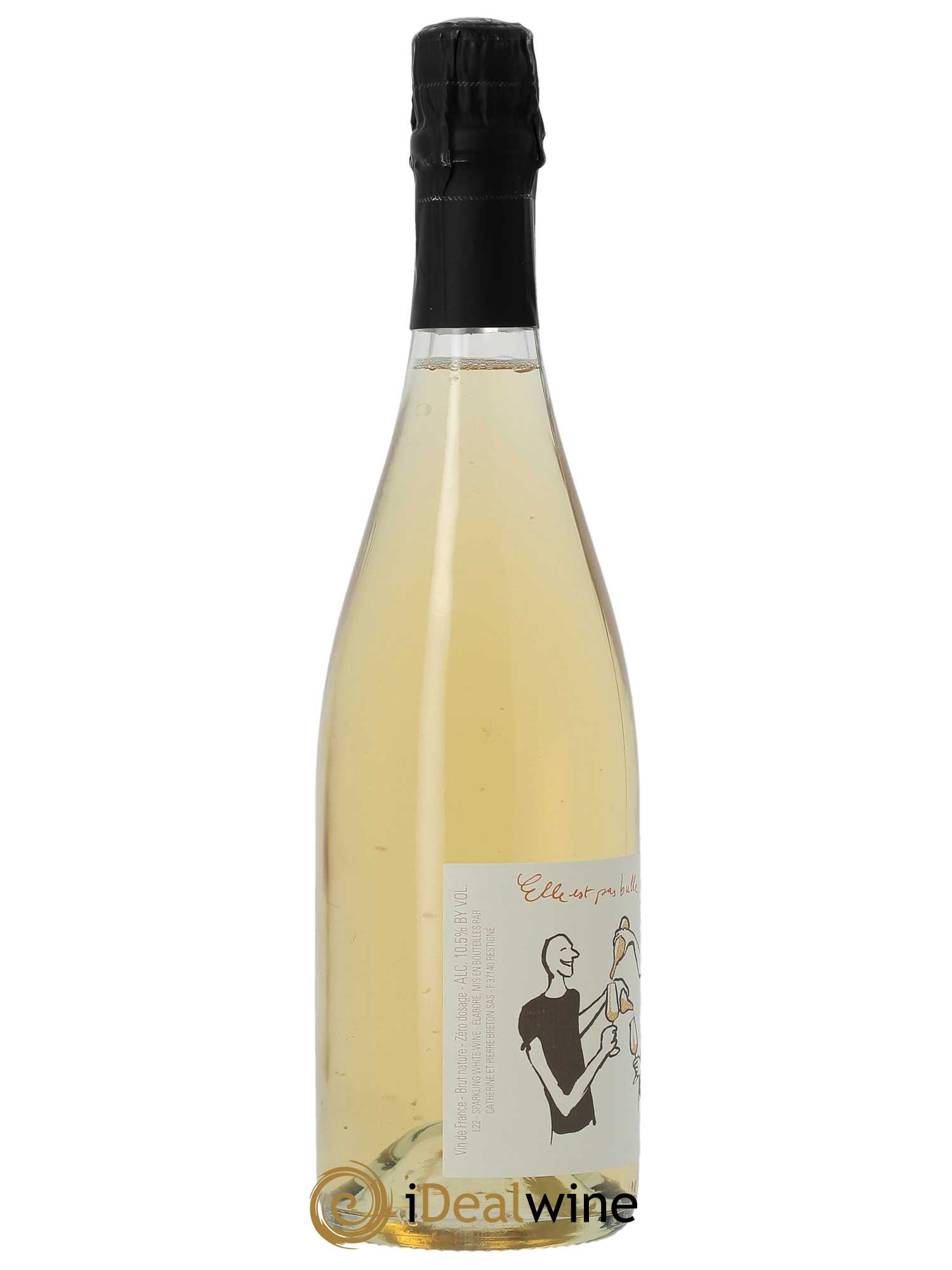 Vin de France Elle est pas bulle la vie? Catherine et Pierre Breton  2022 - Lot de 1 Bouteille