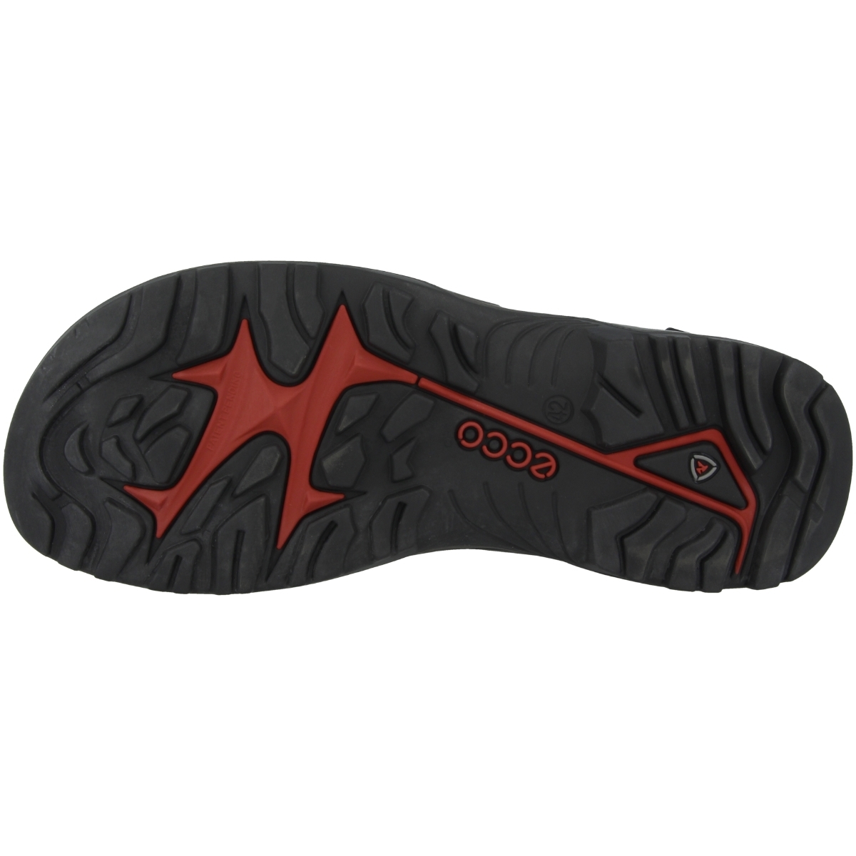 Ecco Offroad Trekkingsandale schwarz