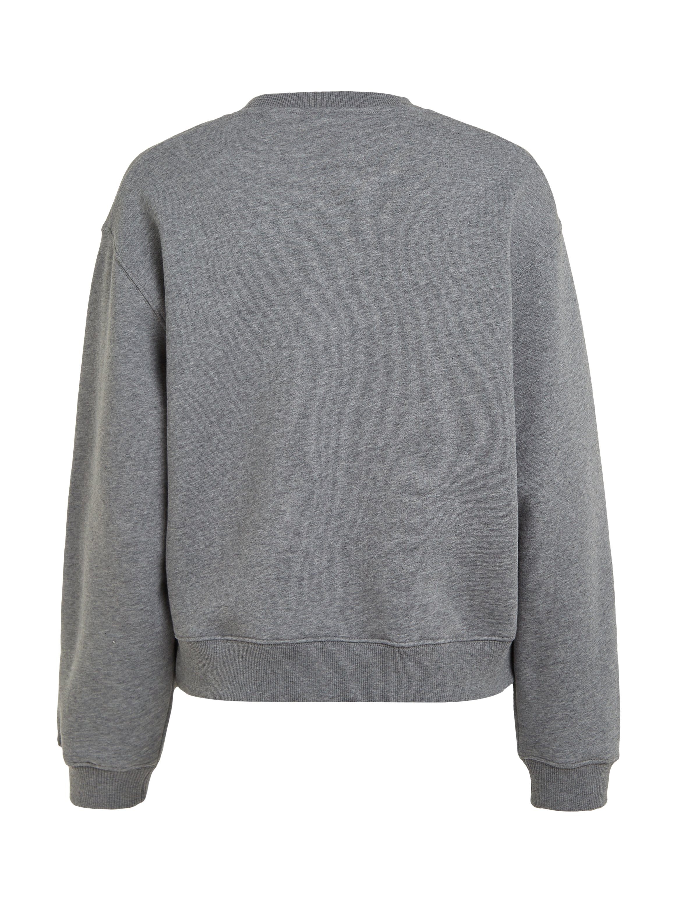Tommy Hilfiger Sweatshirt MDRN REG CORP LOGO C-NK SWTSHRT mit Logoschriftzug