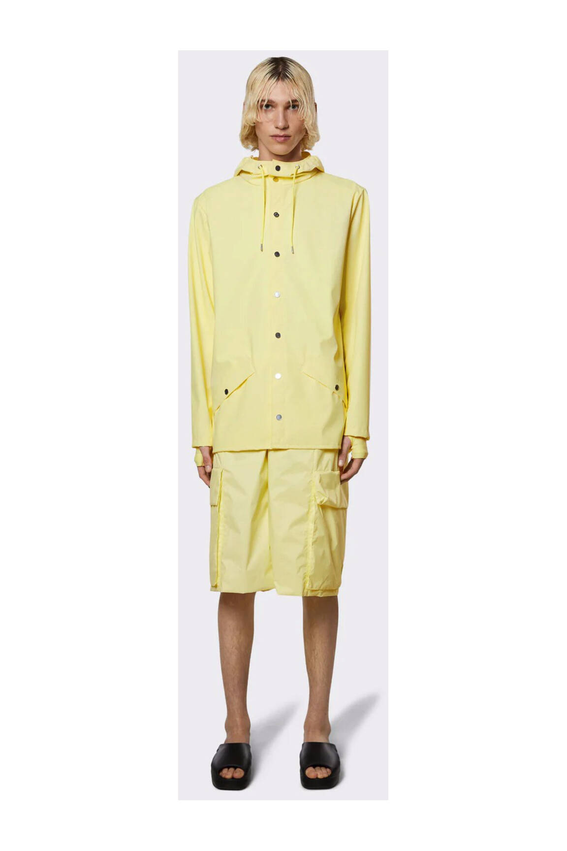 Rains Impermeables Trenchs Unisexe couleur jaune