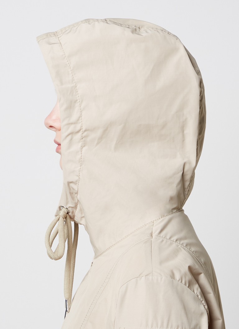 Moncler parka with flap pockets and hood
