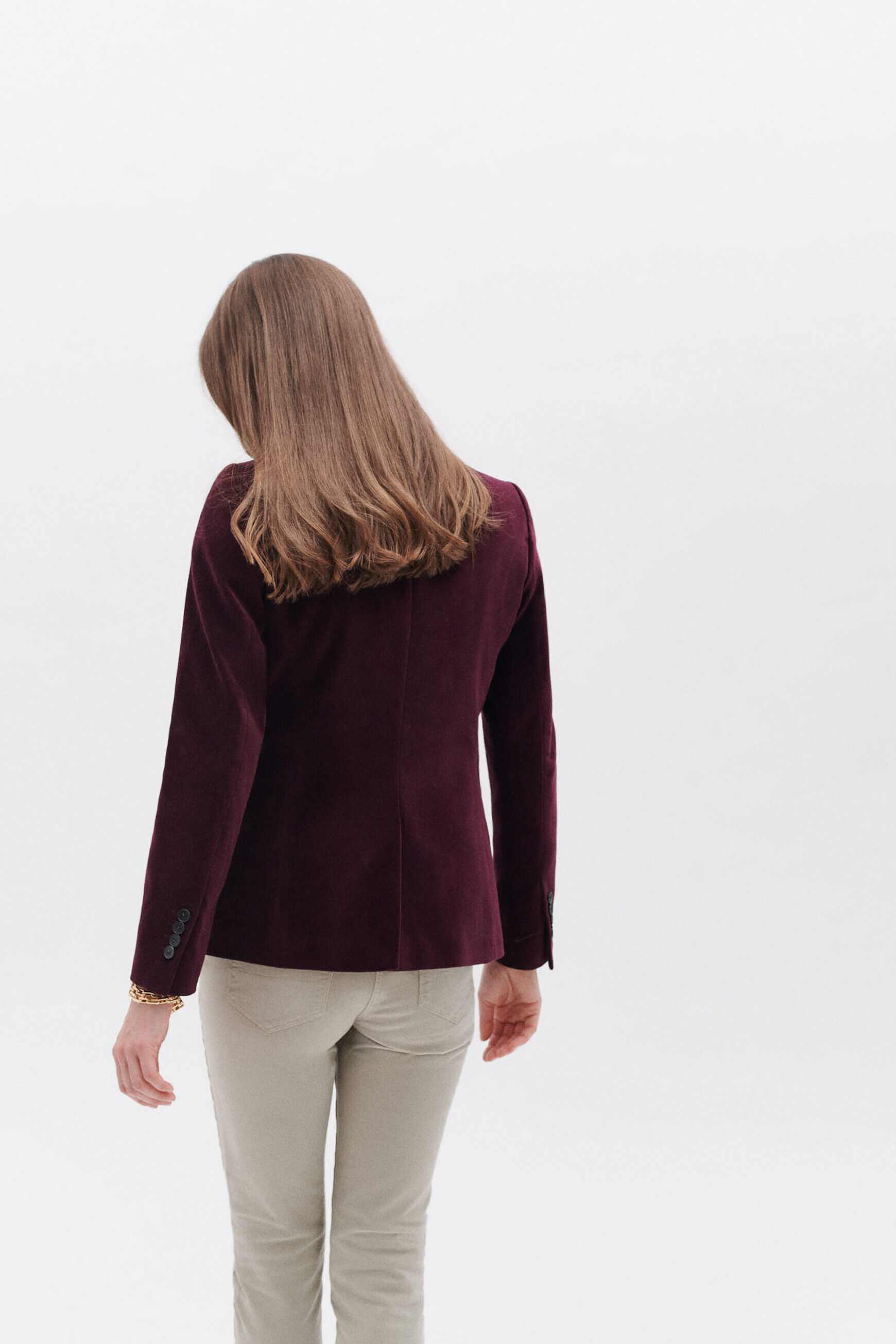 blazer aurora prune femme
