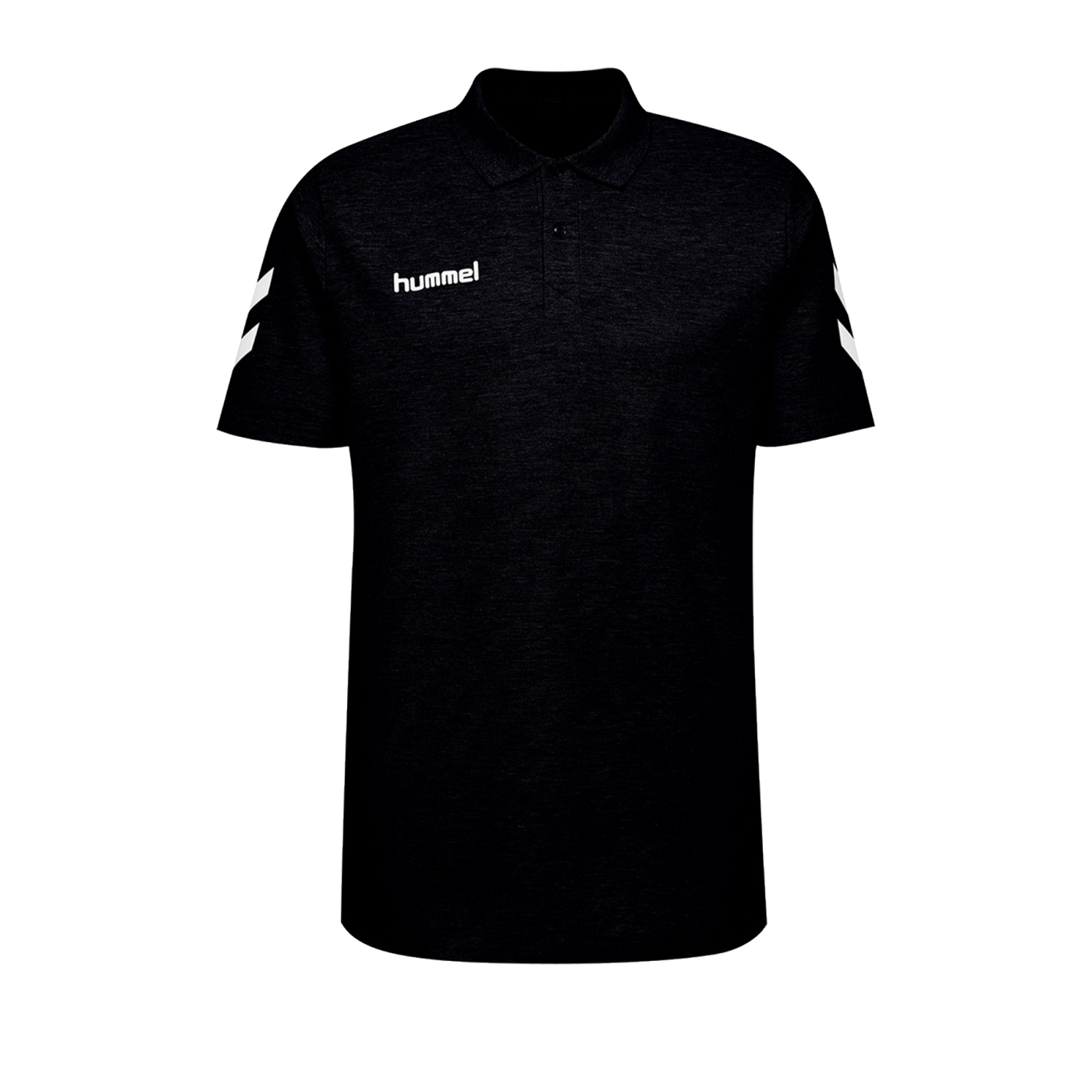 Hummel Cotton Poloshirt Kids Schwarz F2001