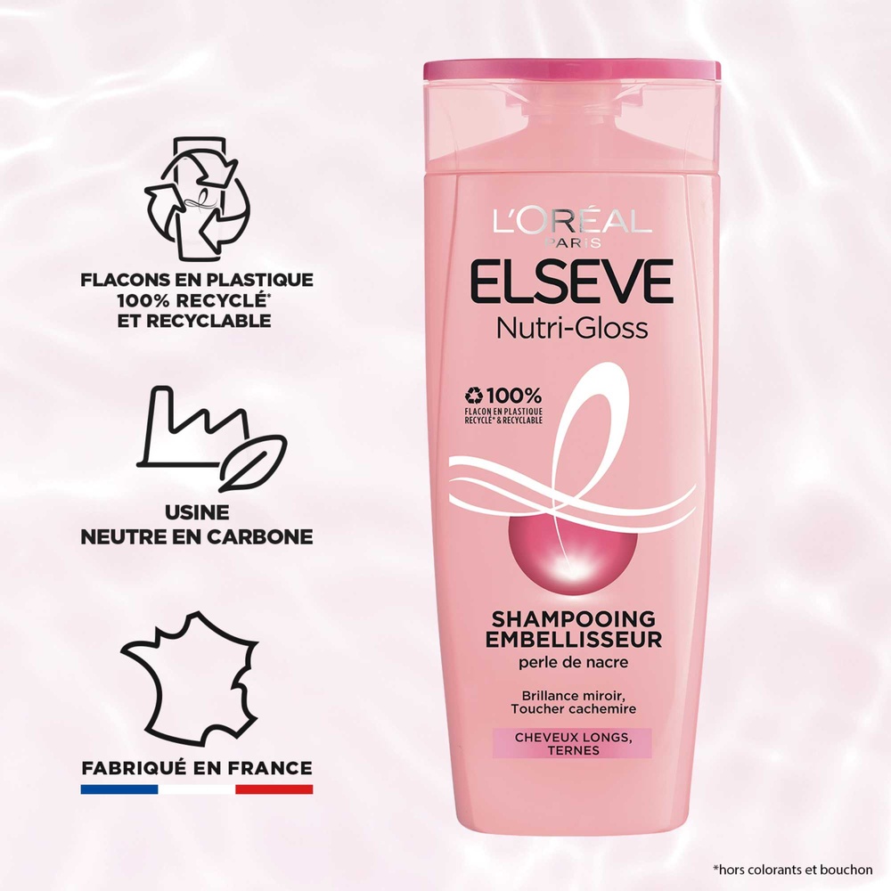 L'Oréal Paris Elseve Nutri-Gloss Shampoing embellisseur brillance cheveux ternes