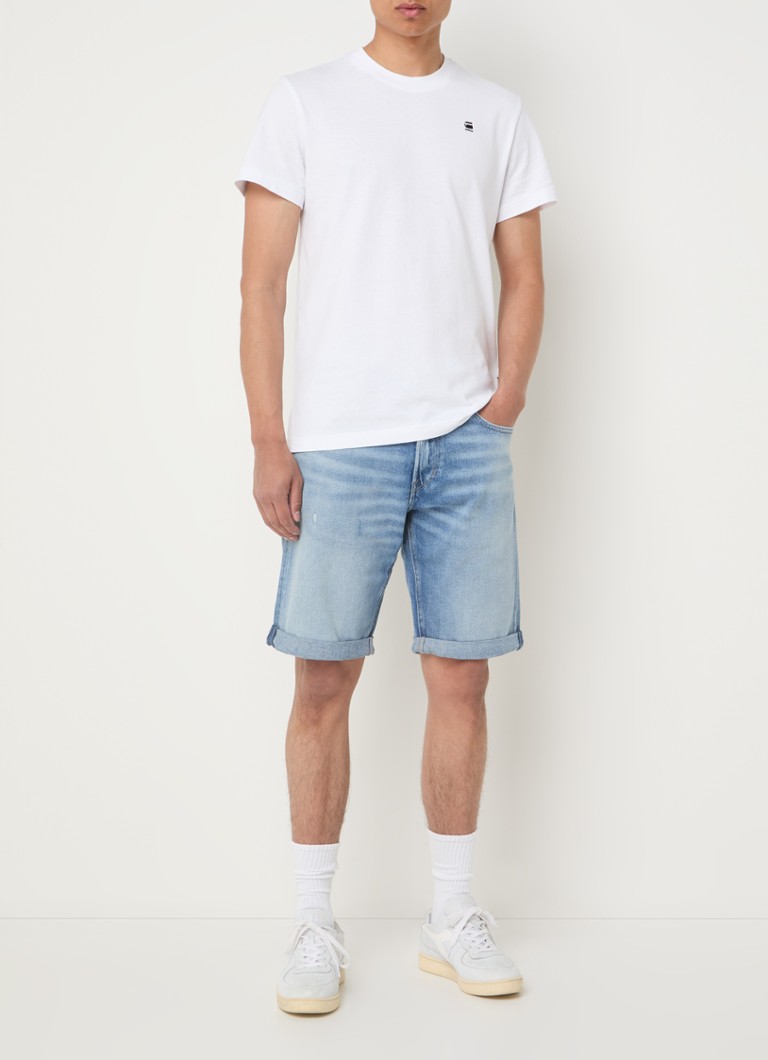 G-Star RAW Mosa straight fit denim shorts in organic cotton blend