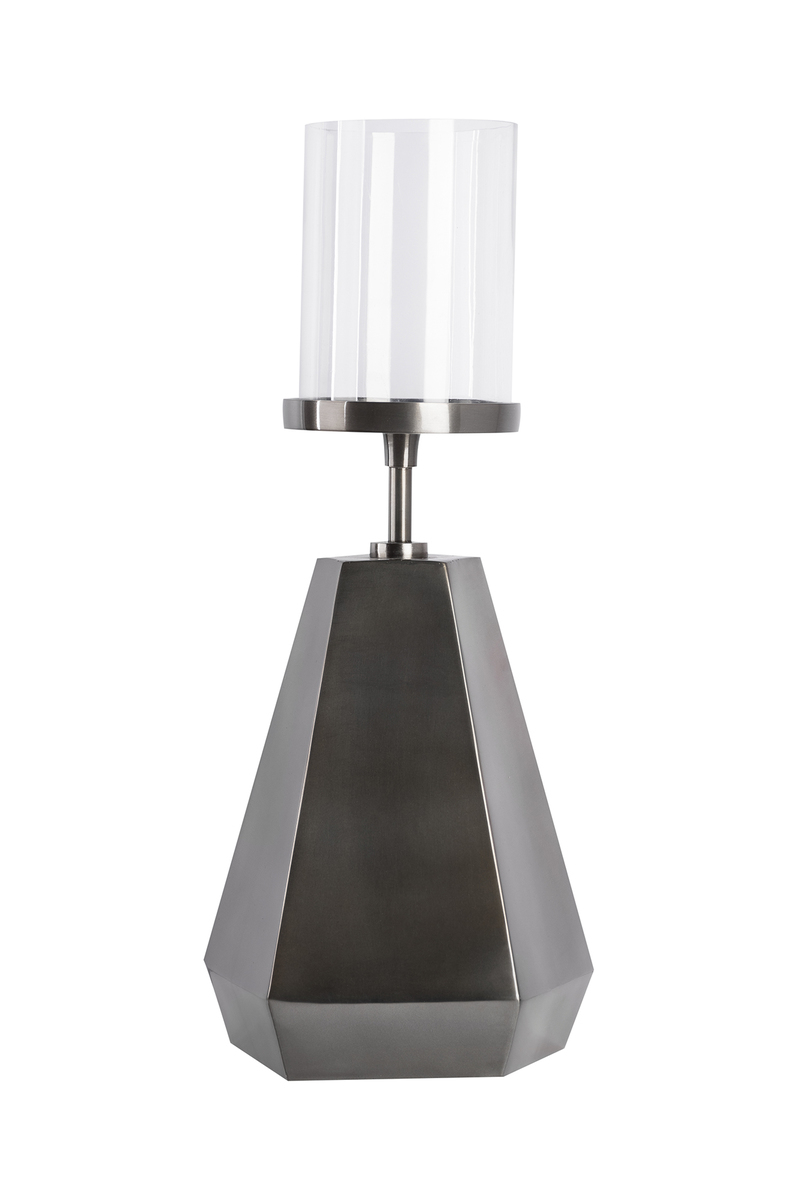 Kayoom Kerzenständer Elin 125 Schwarz / Nickel