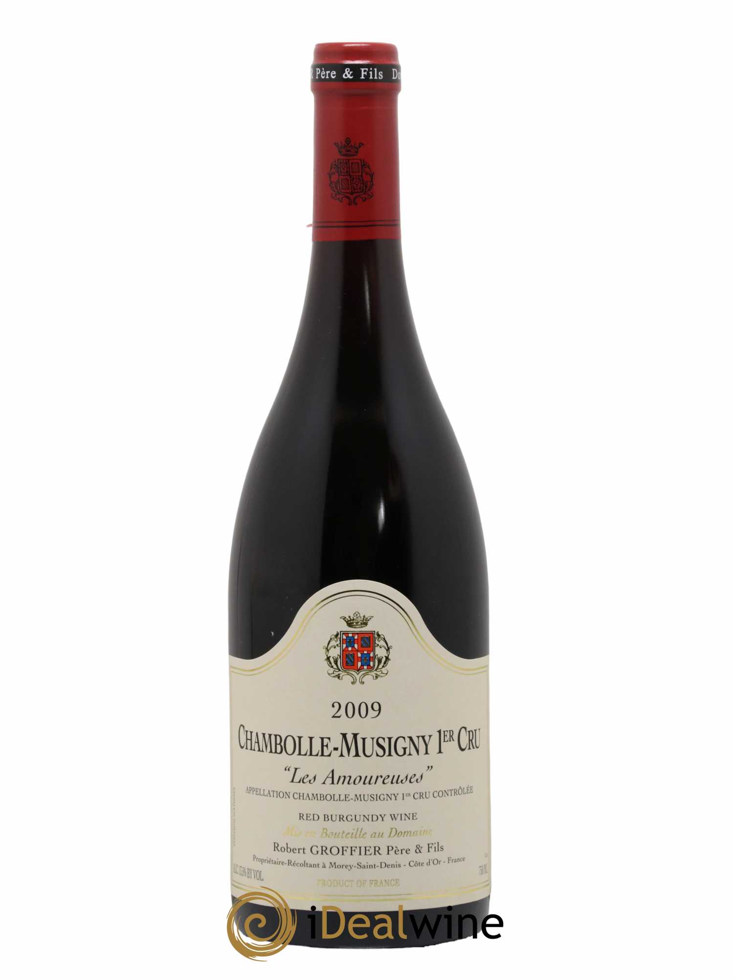 Chambolle-Musigny 1er Cru Les Amoureuses Robert Groffier Père & Fils (Domaine)  2009 - Lot de 1 Bouteille