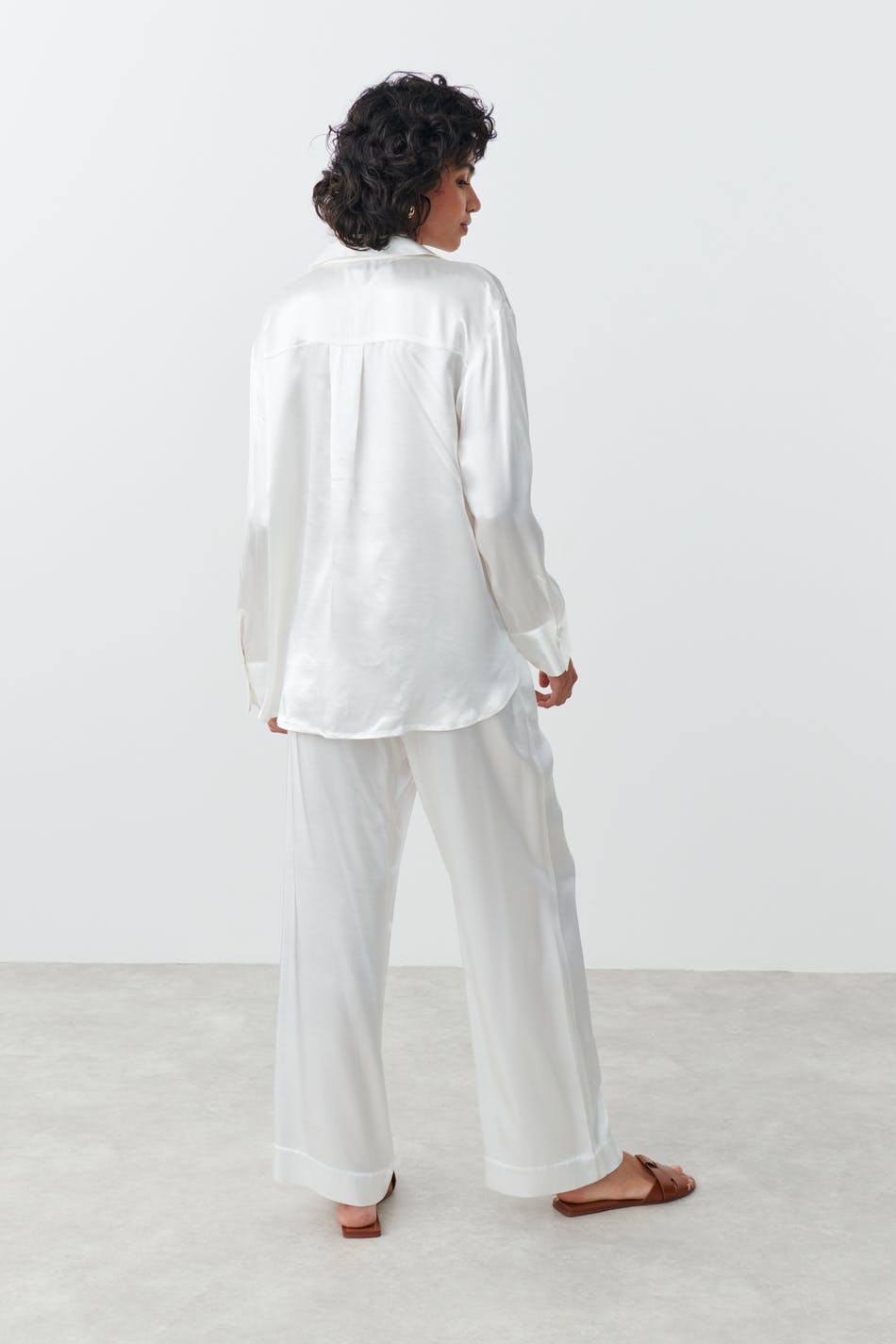 Satin shirt