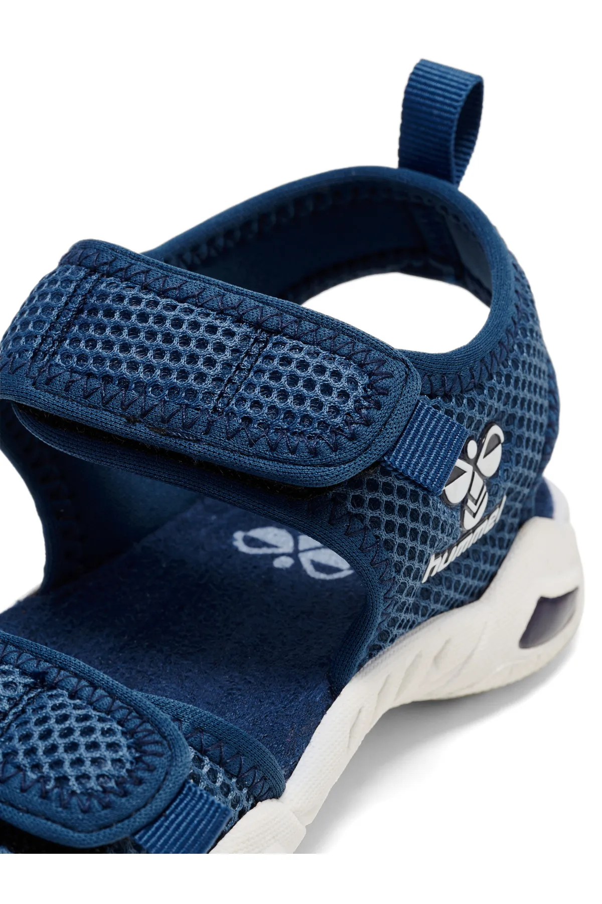 hummel  Pantolette - Blau - Flacher Absatz