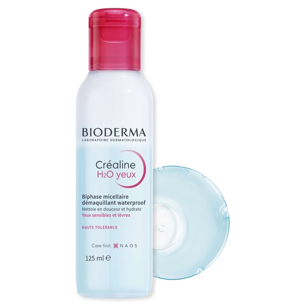 Bioderma CREALINE H2O YEUX FL 125ML Démaquillant micellaire