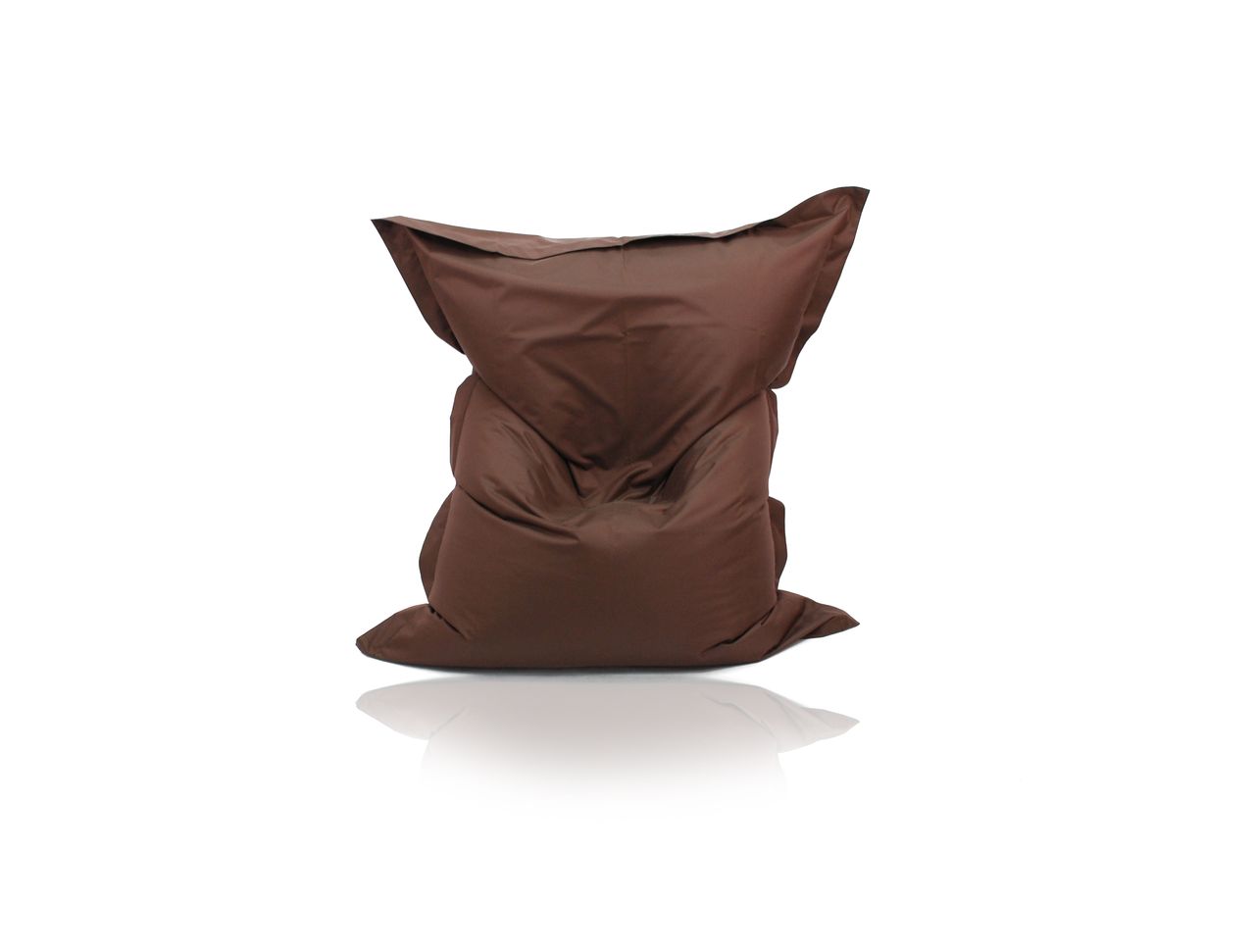 Kinzler Outdoorfähiger Riesensitzsack ca. 140 x 180 cm, Farbe dunkelbraun