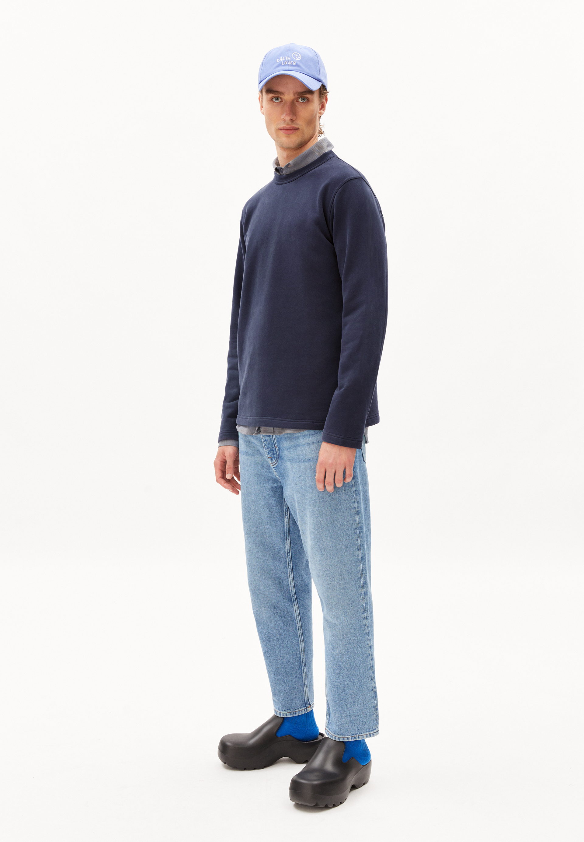 Sweatshirt Regular Fit aus Bio-Baumwolle