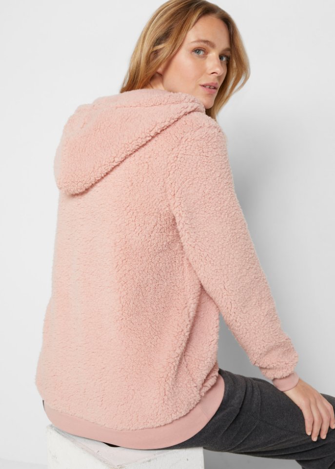 Teddy-Fleeceshirt, Pullover