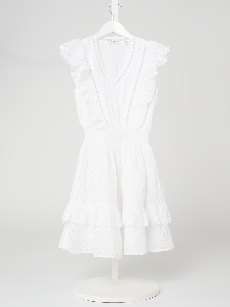 Kleid aus Bio-Baumwolle in weiß