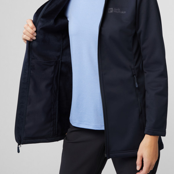 WINDHAIN COAT W Damen - Softshelljacke