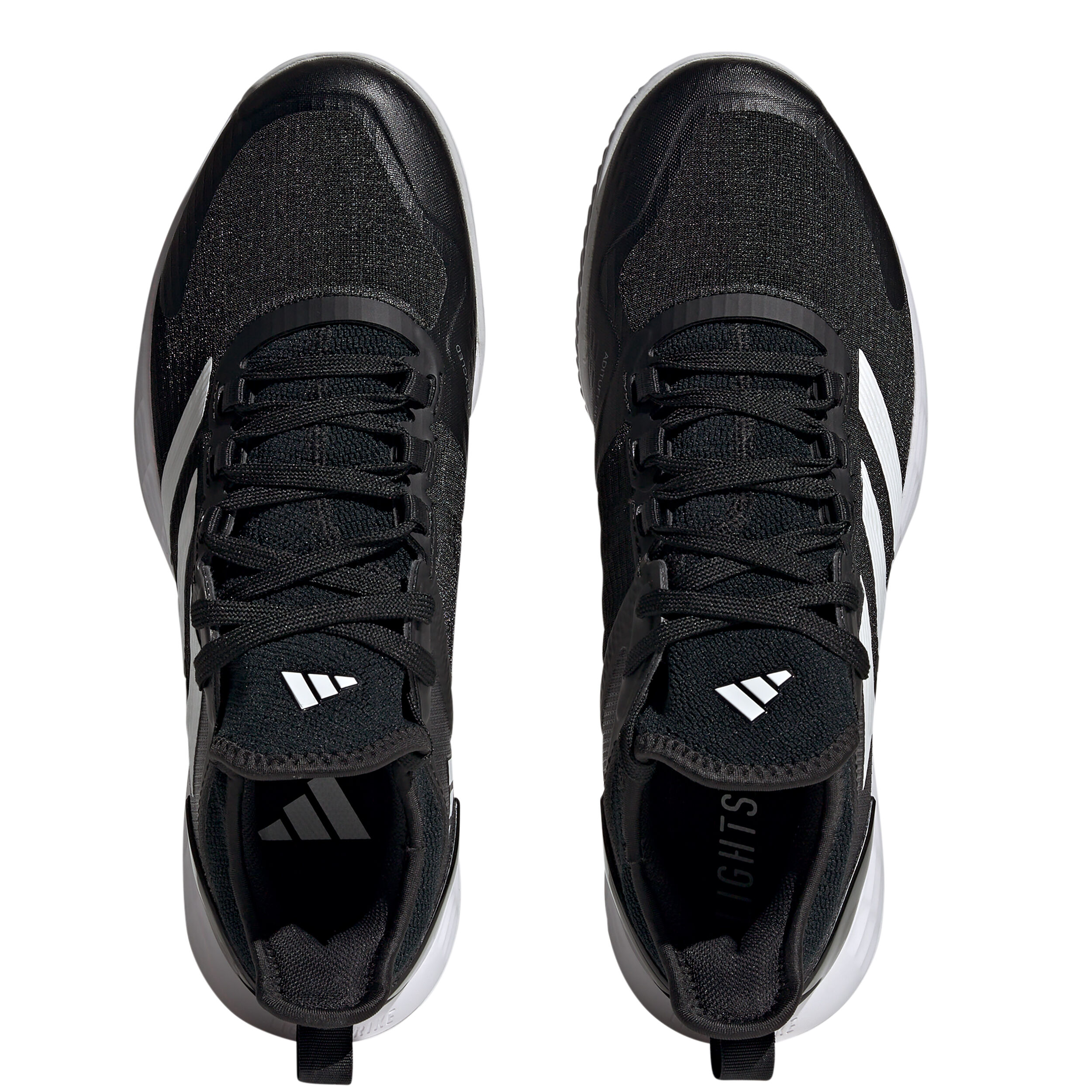 Adizero Ubersonic 4.1 Sandplatzschuh Herren - Schwarz, Weiß
