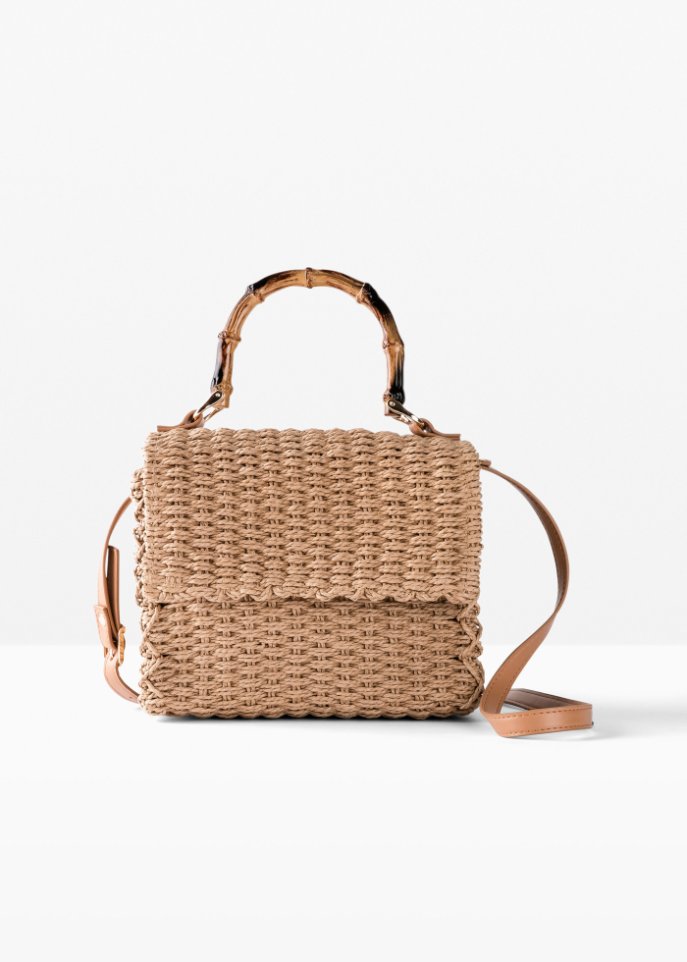 Strohhandtasche