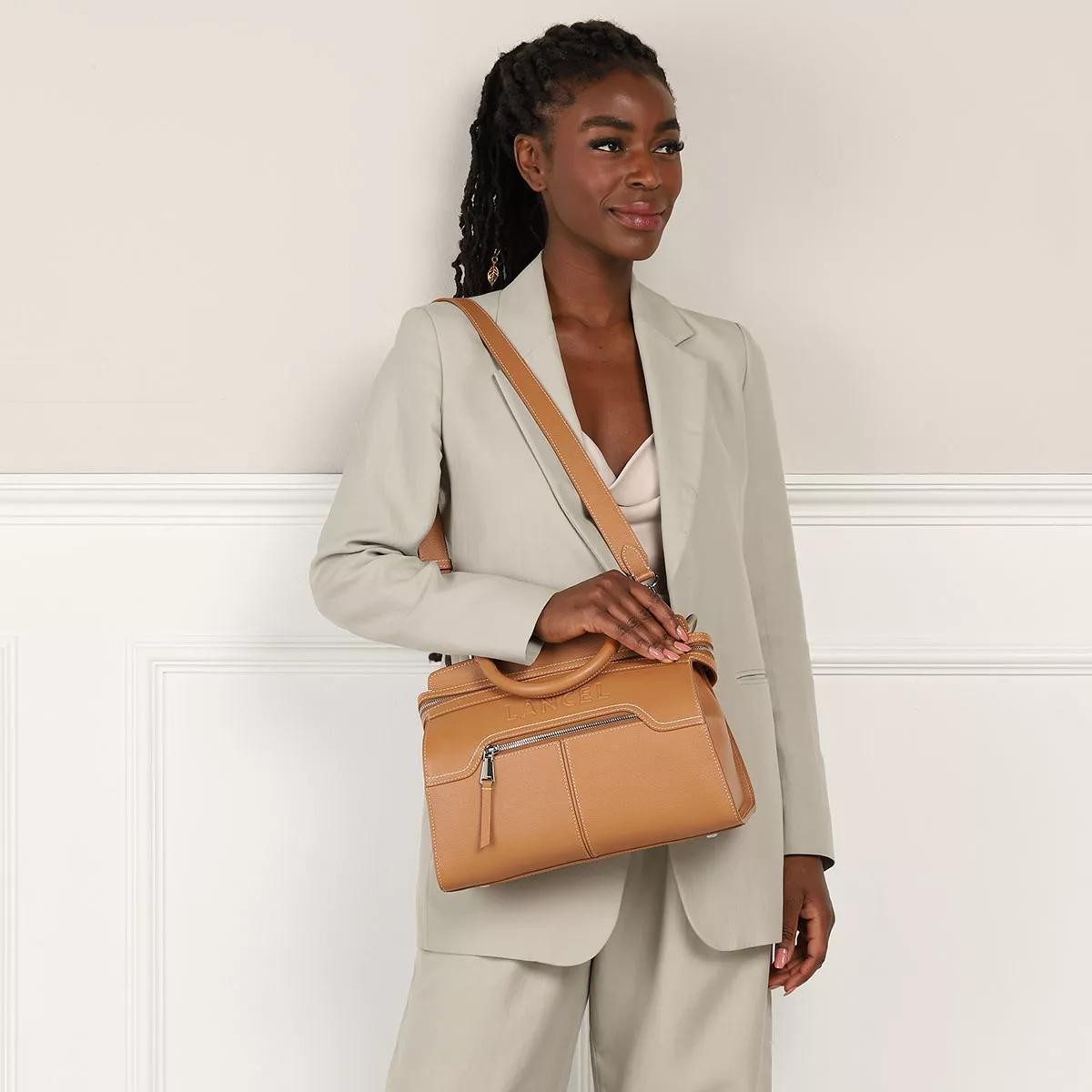 LANCEL Handtaschen braun Satchel