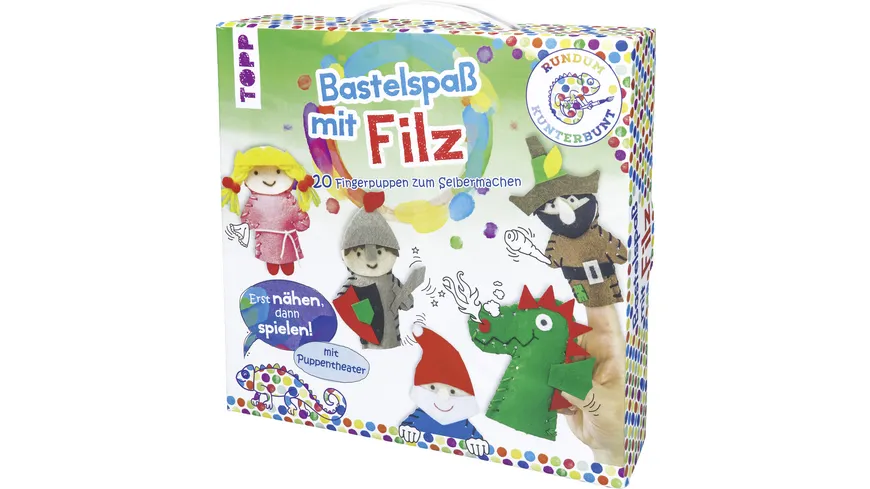 Rundum Kunterbunt Filz 19964