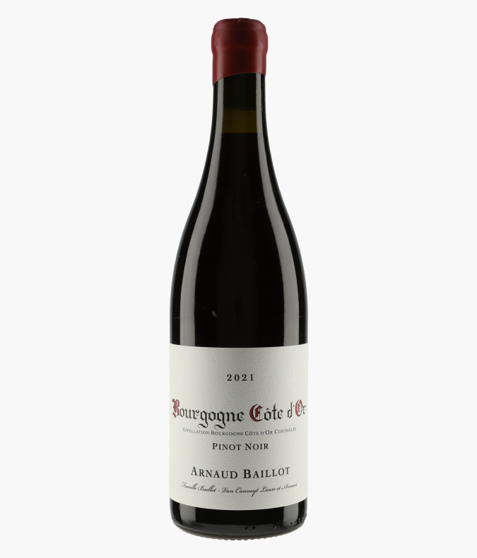 Bourgogne Côte d'Or Pinot Noir 2021BAILLOT ARNAUD