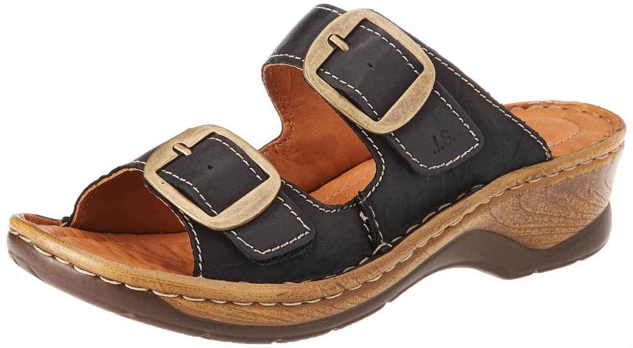 JOSEF SEIBEL Komfort Sandalen schwarz