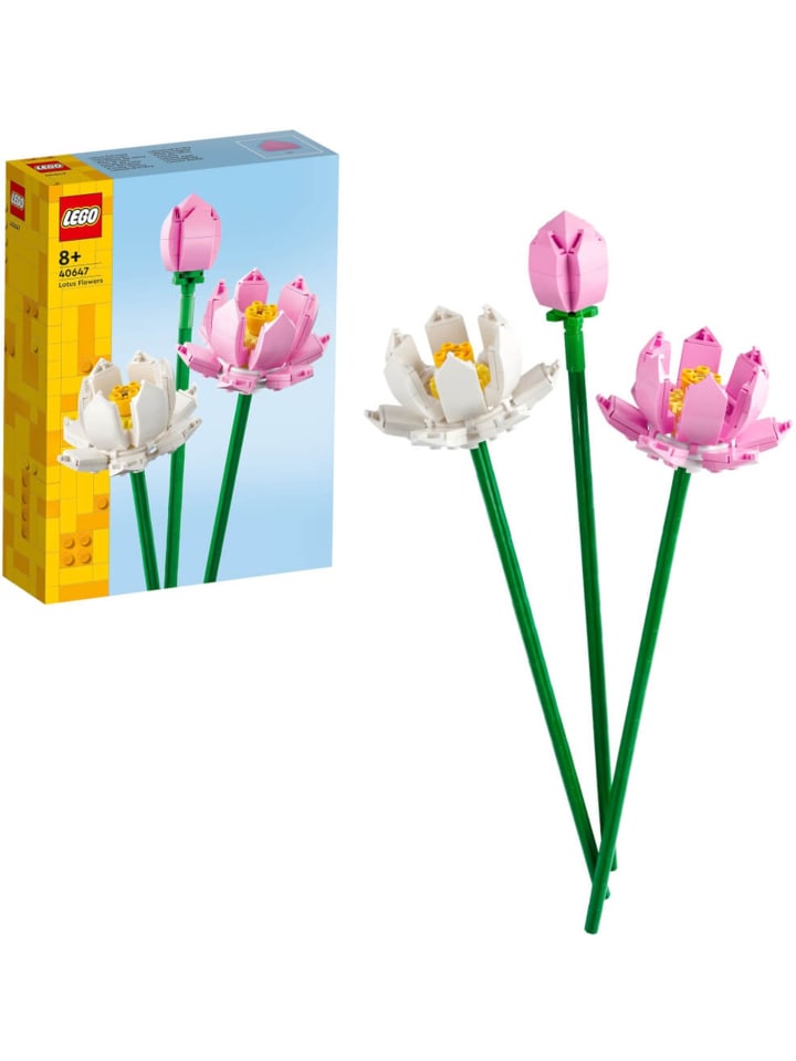 LEGO Botanical Collection Lotusblumen in Mehrfarbig ab 8 Jahre günstig kaufen onesize