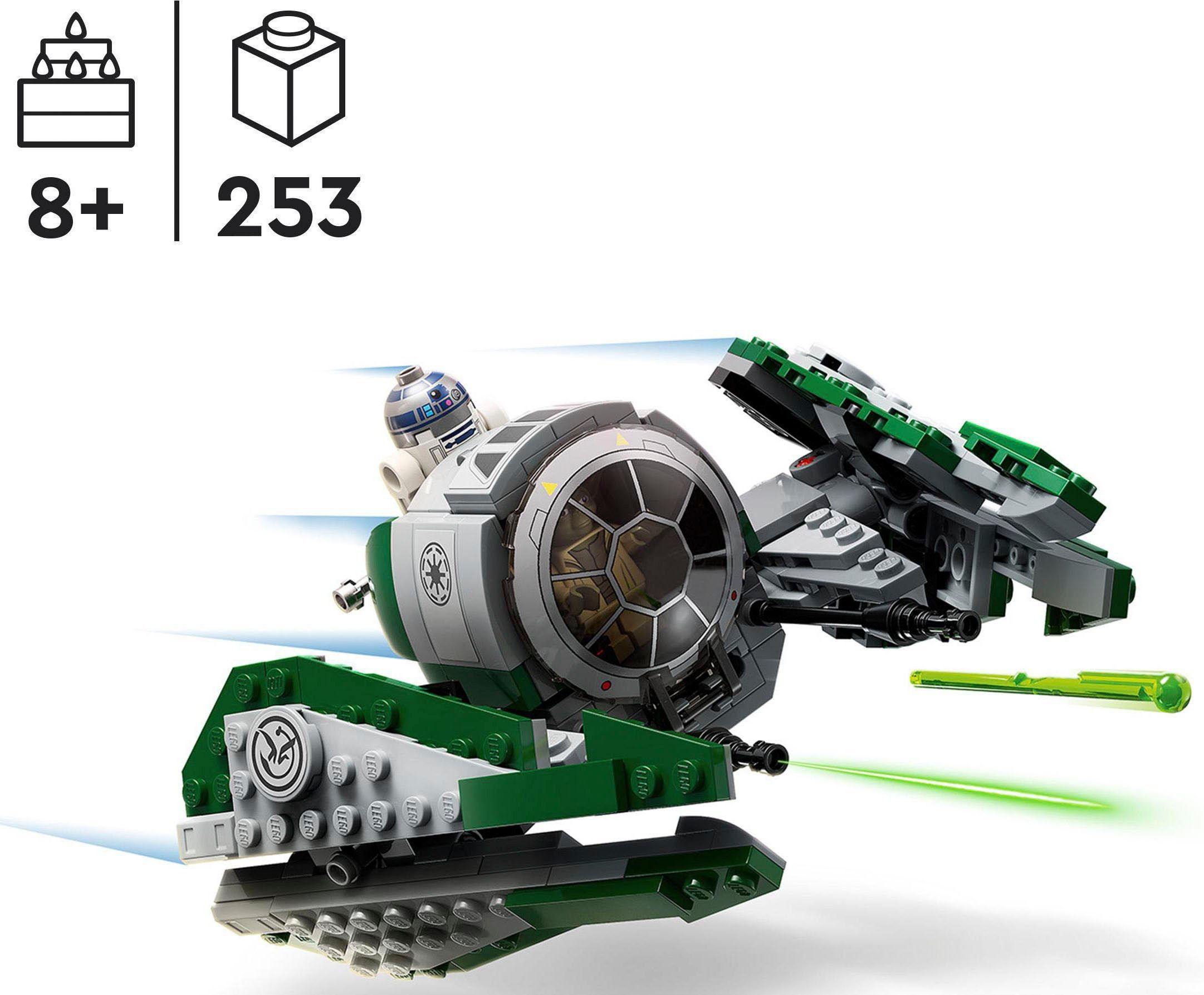 LEGO® Konstruktionsspielsteine Yoda's Jedi Starfighter (75360), LEGO® Star Wars, (253 St), Made in Europe
