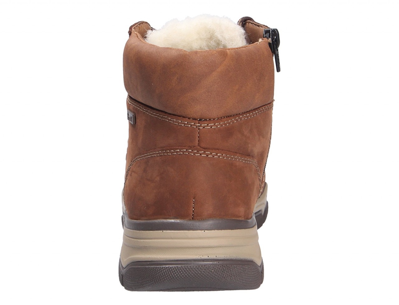 RIEKER Schnür-Stiefeletten braun