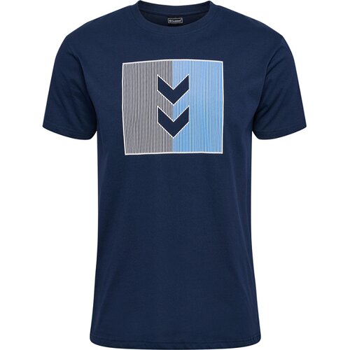HERREN SHIRT HMLACTIVE STRIPE CO TEE S/S