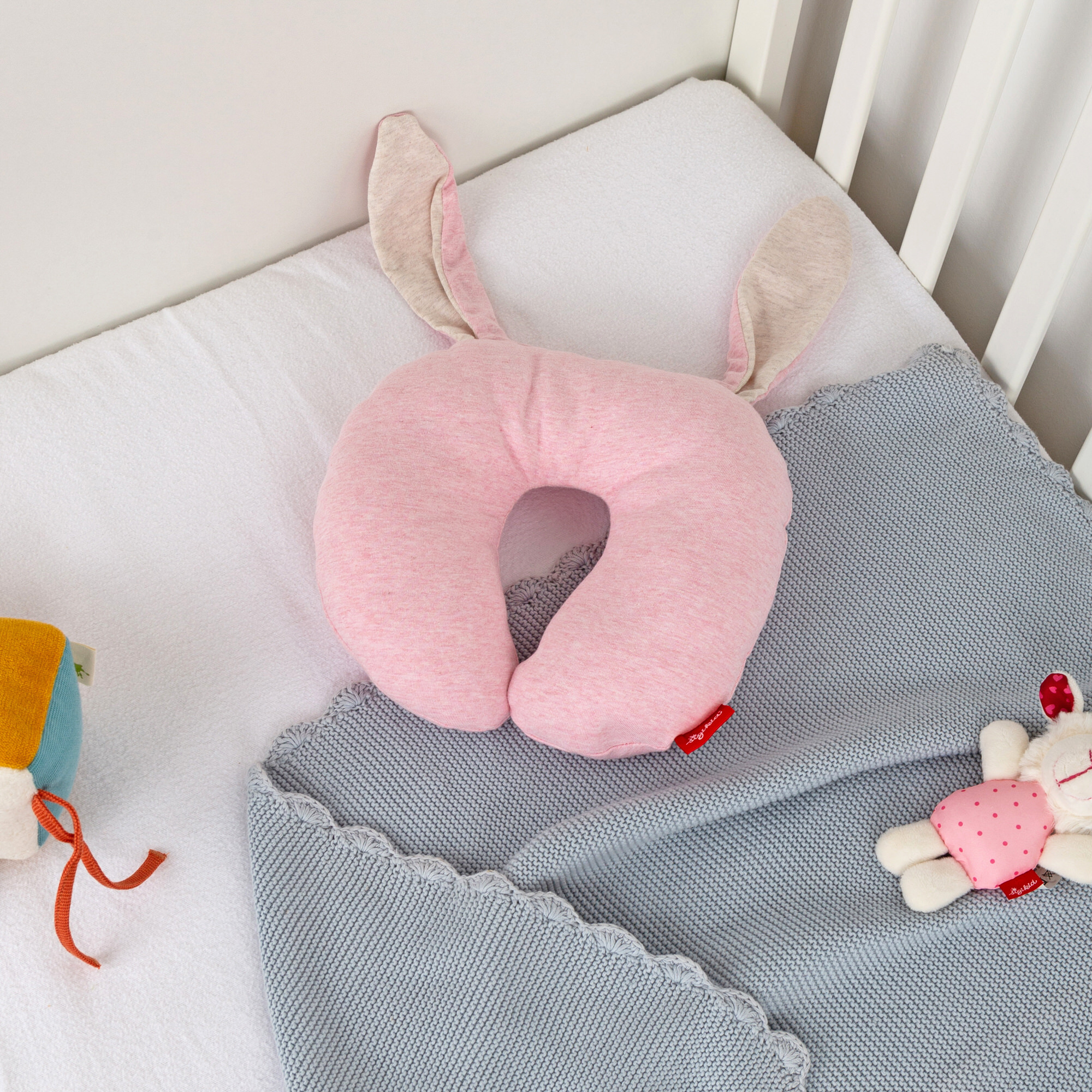 Baby Nackenkissen Hase