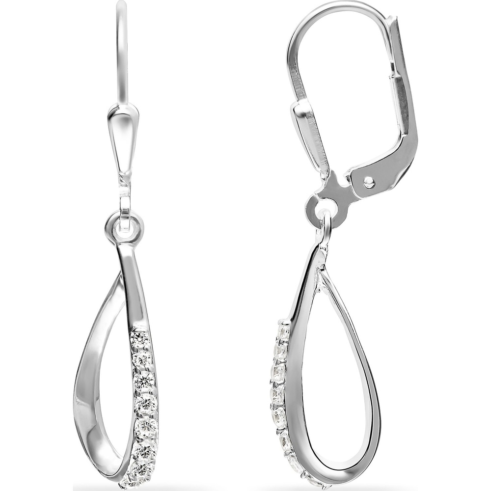 FAVS Boucles d'oreilles 925 Argent Boucles d'oreilles