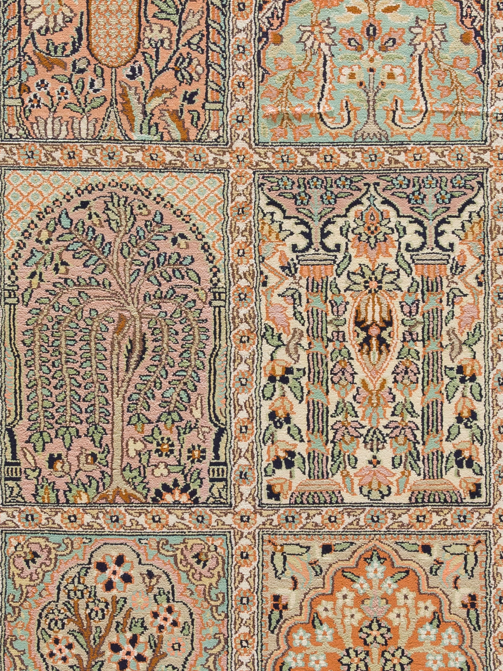 Kaschmir Seide 18/18 ca. 167 x 246 cm, Unikat / Einzelstück