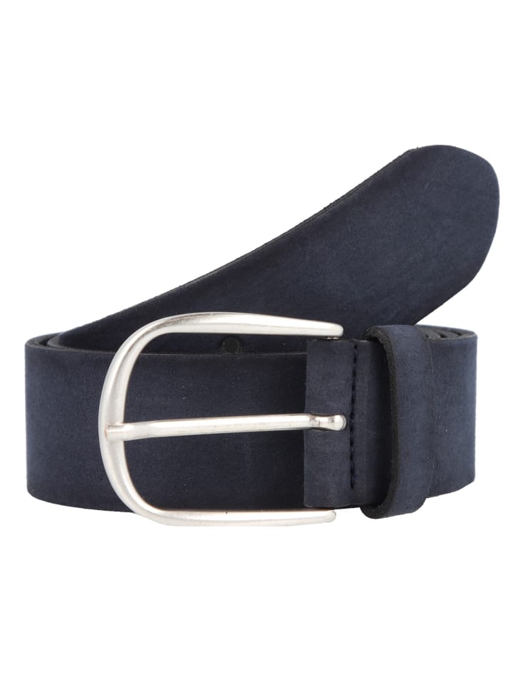 Vanzetti Gürtel Leder in navy günstig kaufen 105 cm