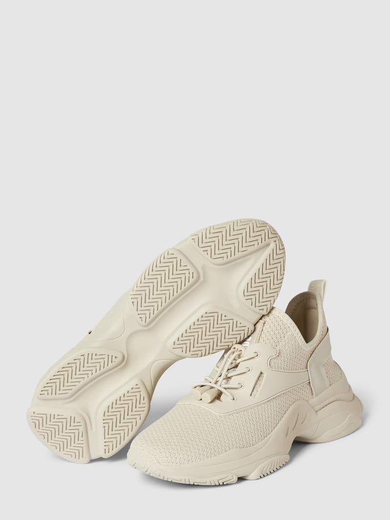 Sock-Sneaker mit Label-Patch Modell 'MATCH' in sand