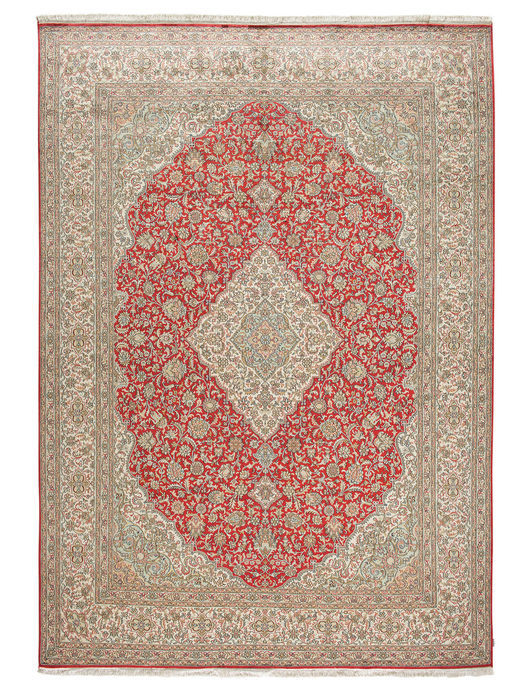 Kaschmir Seide 18/18 ca. 242 x 342 cm, Unikat / Einzelstück