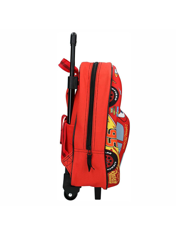 Disney Cars 3D Trolley Rucksack für Kinder | Disney Cars 3 | 32 x 23 x 10 cm | Piston Cup günstig kaufen onesize