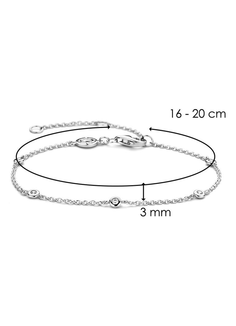 TI SENTO - Milano Silver Link Bracelet 2974ZI