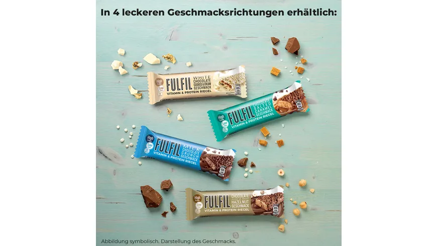 FULFIL Vitamin- und Protein-Riegel Chocolate und Hazelnut Geschmack 55 g