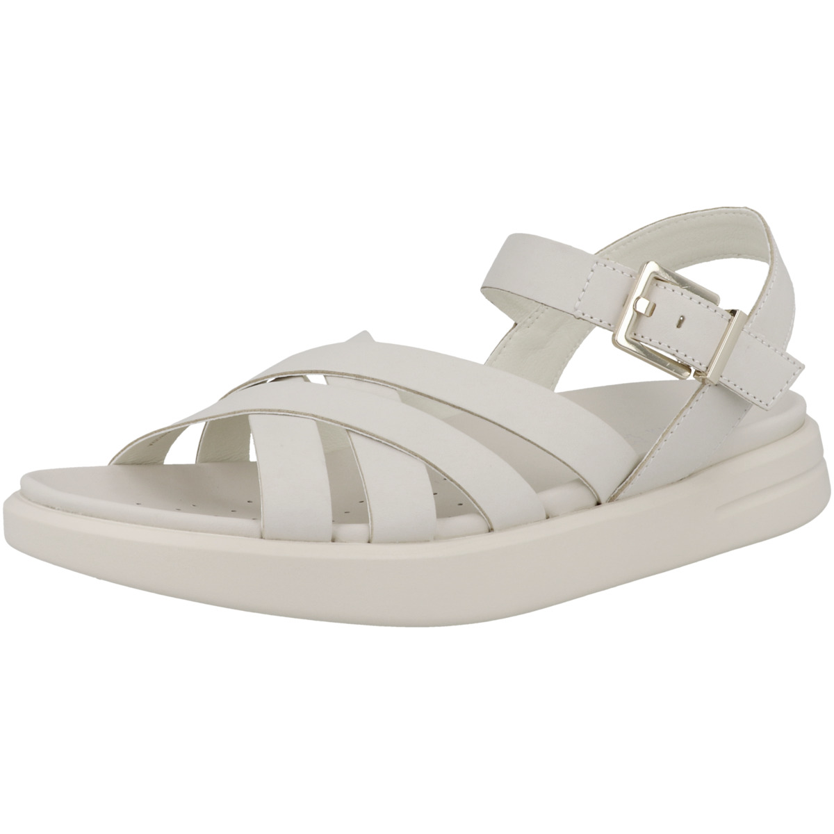 Geox D Xand 2S B Sandale weiss