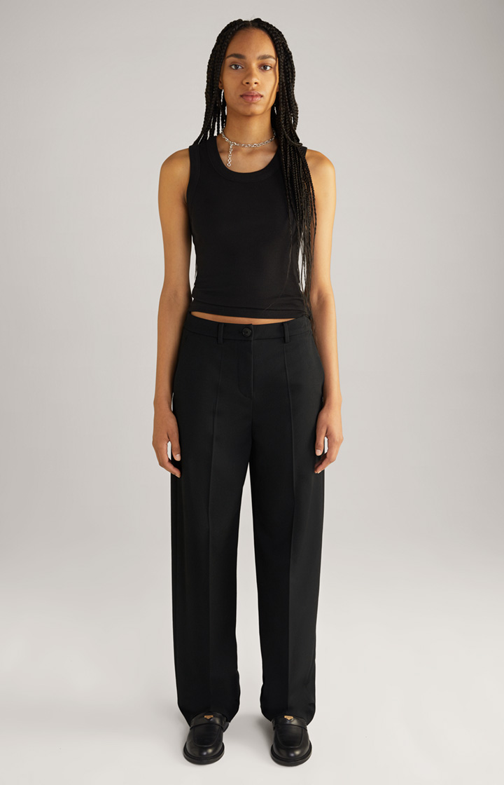Unisex-Anzughose in Schwarz
