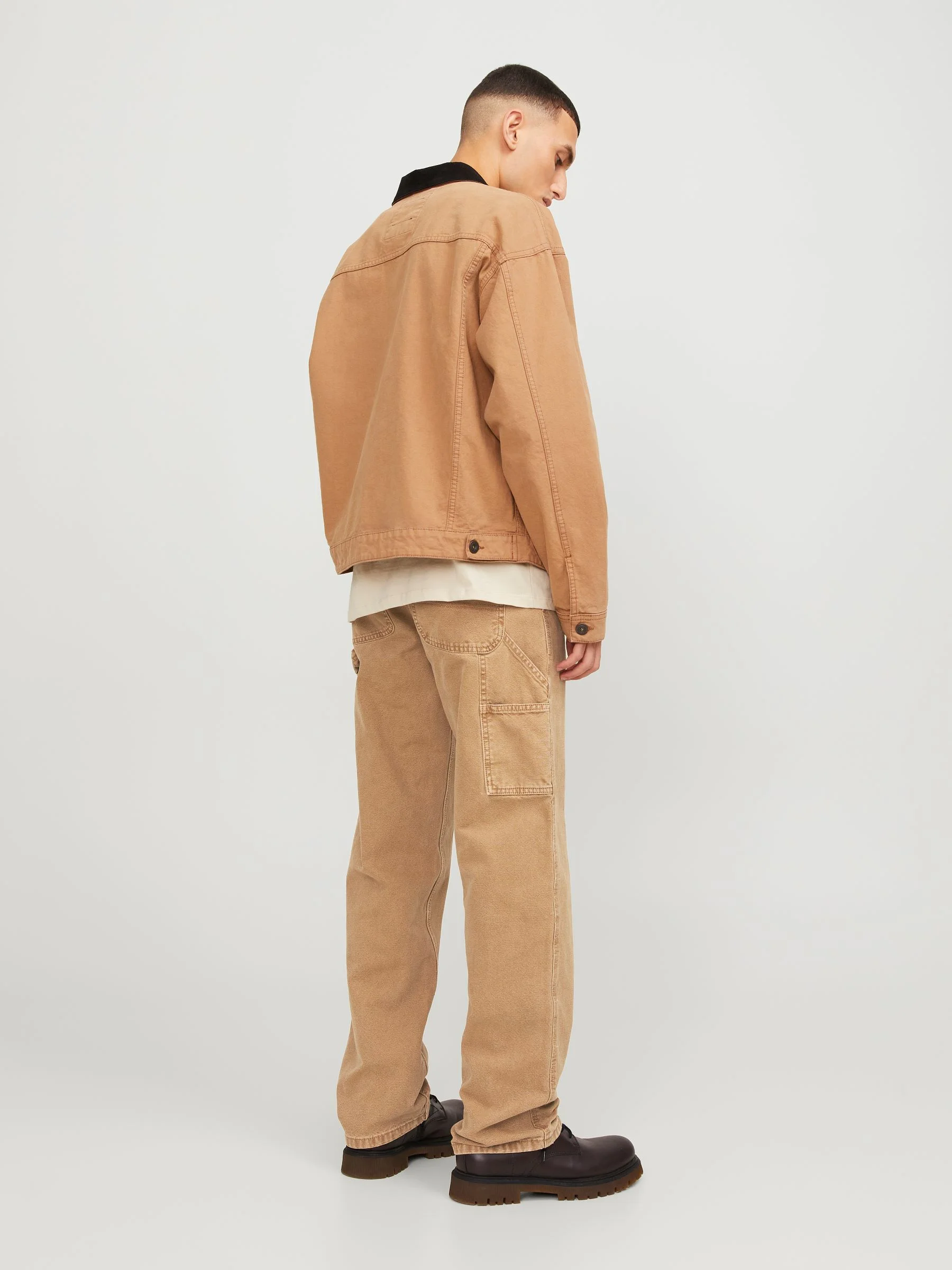 Jack & Jones JJIEDDIE JJCARPENTER - Vaqueros holgados